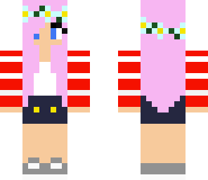 edit cute hair pink sailor thingy