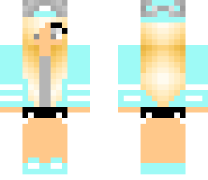 baby blue tomboy girl