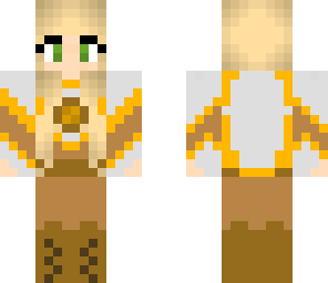golden warrior girl