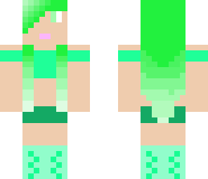 green girl