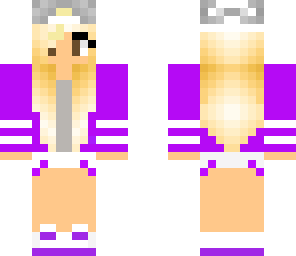 cool purple girl