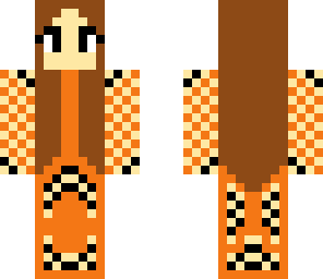 orange ninja girlette