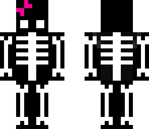 cute skeleton girl