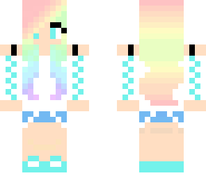 rainbow girl