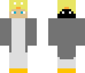 penguin costume with hood