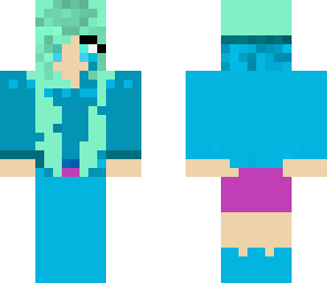 skin azul
