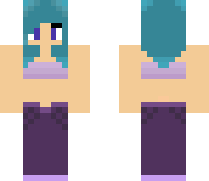 purple mermaid