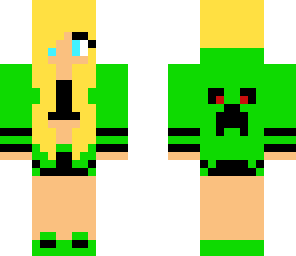 awesome creeper girl