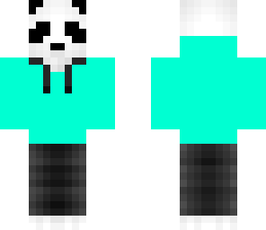 blue panda