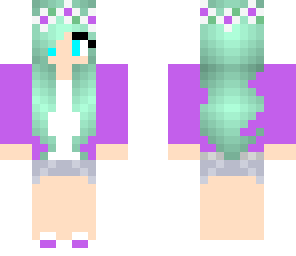 purple girl