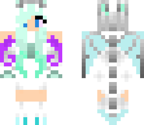 tainted ice dragon girl