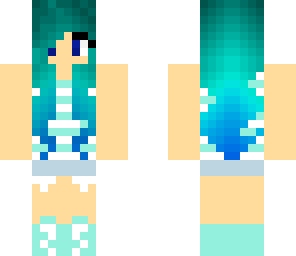 blue hair