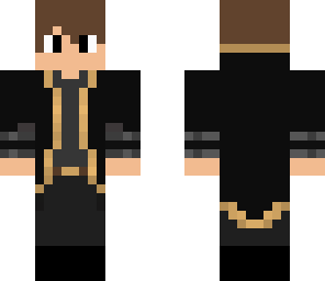 black trench coat