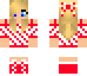 peppermint christmas girl
