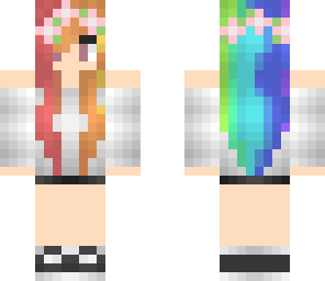 rainbow girl
