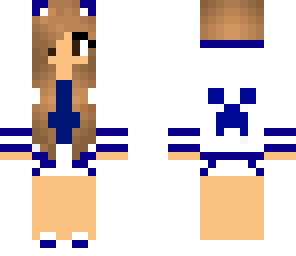 blue creeper girl