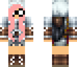 assassin creed girl with pink hair