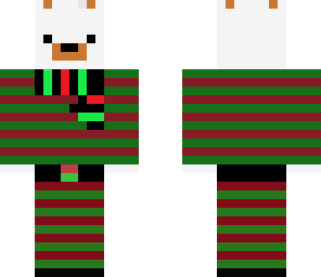 christmas polar bear