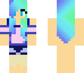 cool hair girl