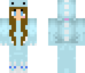 blue onesie girl