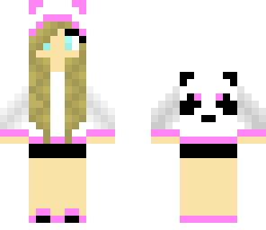 pink panda girl
