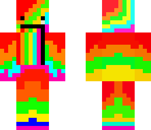 rainbow puke