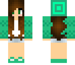 edited mint color skin