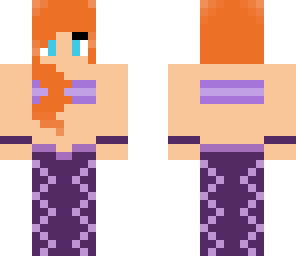 patterned mermaid