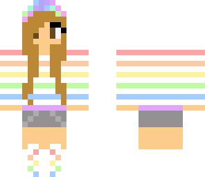rainbow girl