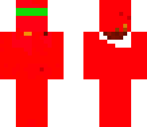 the red