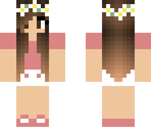 hippie flower girl