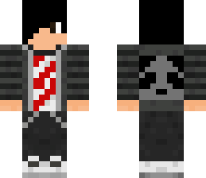 cute panda emo boy