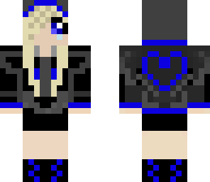 blue girl