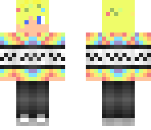 blonde flower guy