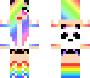rainbow panda wannabe