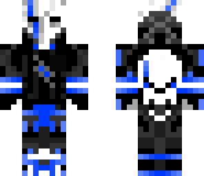 blue 3d demon