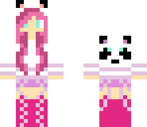 cute panda girl