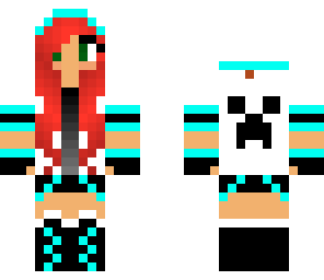 edit of redhead firework girl