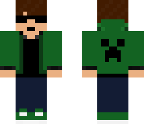 thefiremage17 creeper jacket and sunglasses