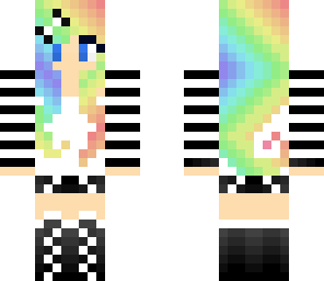 rainbow girl