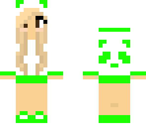 green glam girl