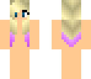 blonde hair template