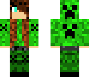 creeper hoodie girl