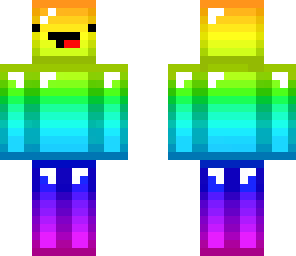 colorful derp bear