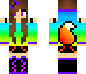 rainbow wolf