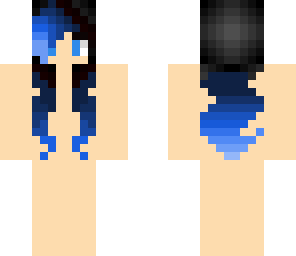 blue hair skin base