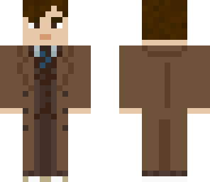 10th doctor - tdotd - trench coat