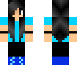 blue girl