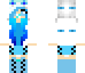 baby endermen wolfy girl