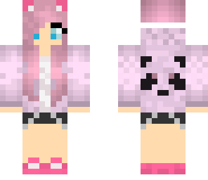 pink panda girl